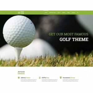 Golf Club - HTML Template